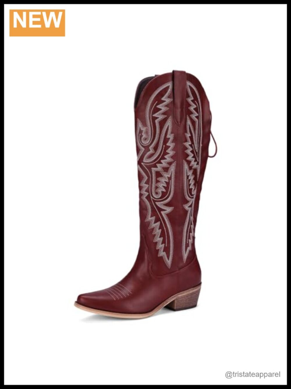Embroidered Rhinestone Cowgirl Ankle Boots Low Chunky Heel Side Zipper Western